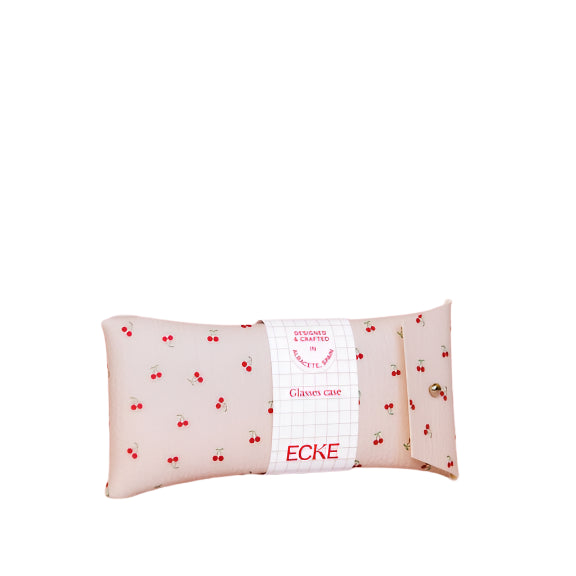 ECKE Glasses Case - Cerezas Nude