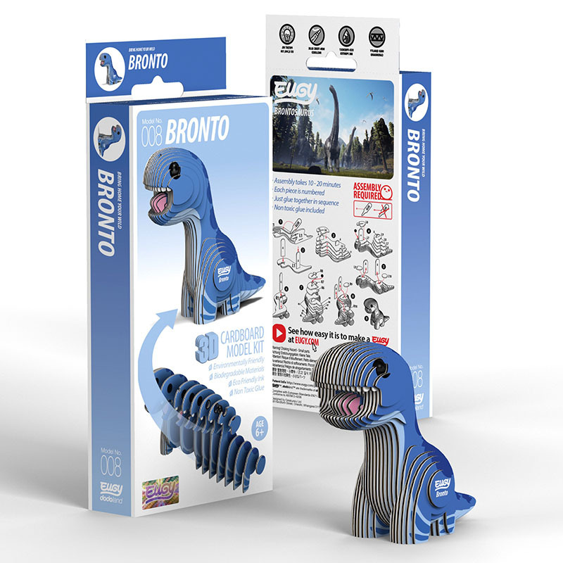 3D Cardboard Model Kit - Bronto