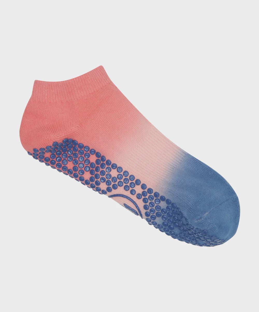 Classic Low Rise Grip Socks - Berry Obmre