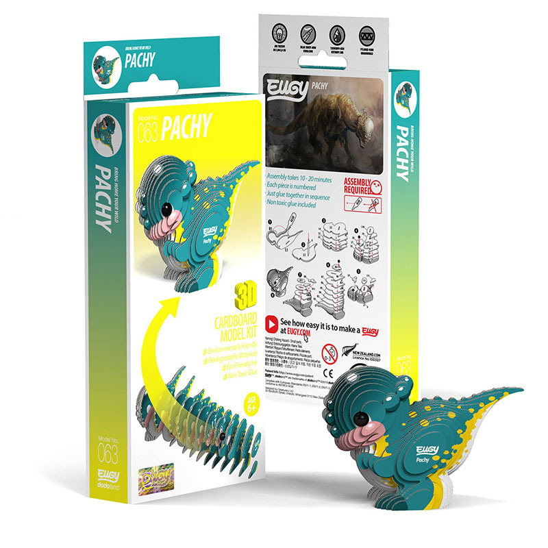 3D Cardboard Model Kit - Pachy