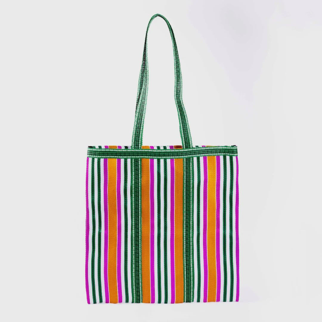 Ajaccio Fuchsia Green Tote