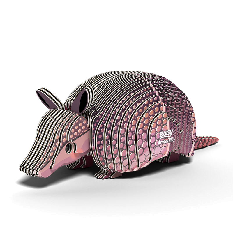 3D Cardboard Model Kit - Armadillo