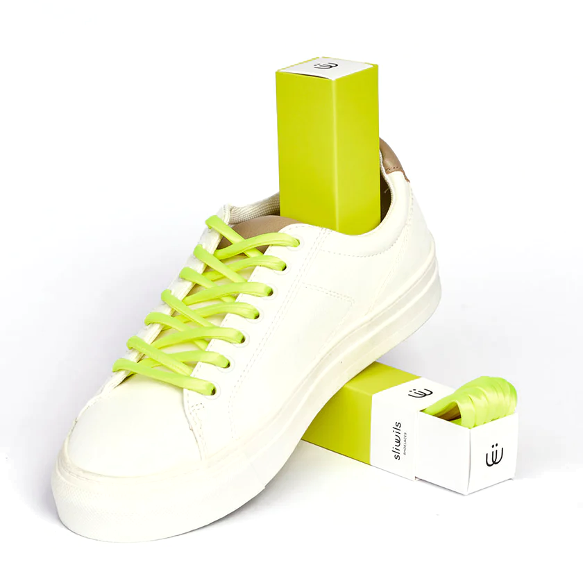 Sliwils Shoelaces - Bright Yellow