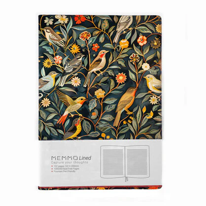 Luxe A5 Lined Notebook - Psyche