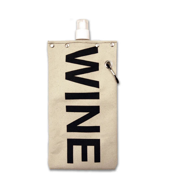 750ml Canvas Flask - Wine