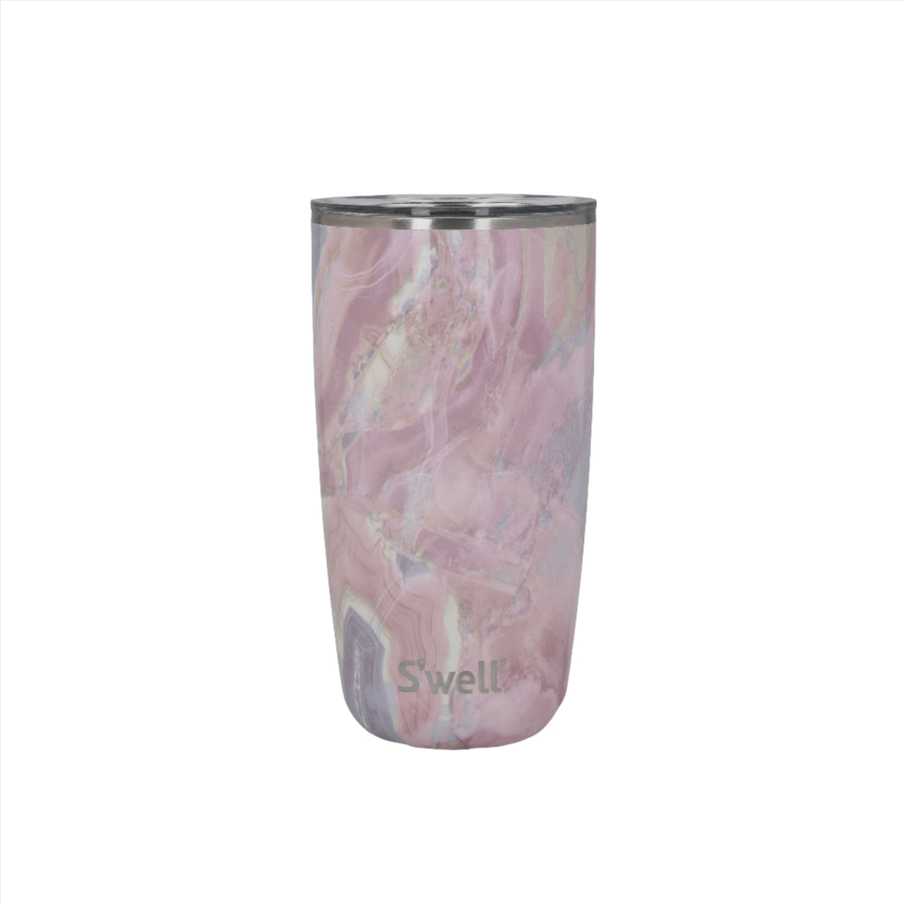 Geode Rose Tumbler with Lid - 530mL