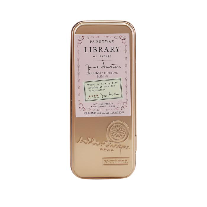 Library Candle Tin - Jane Austen