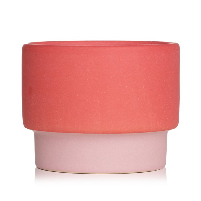 Colour Block Candle 6oz - Coral/Pink (Sparkling Grapefruit)