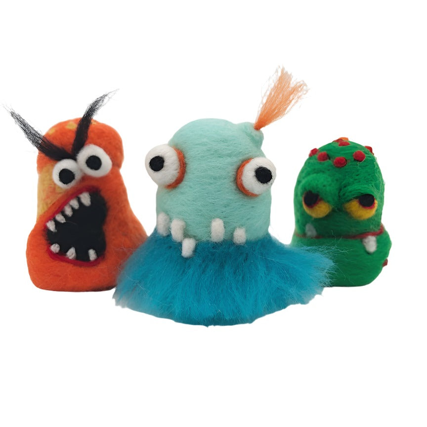 Needle Felting Kit - Monsters