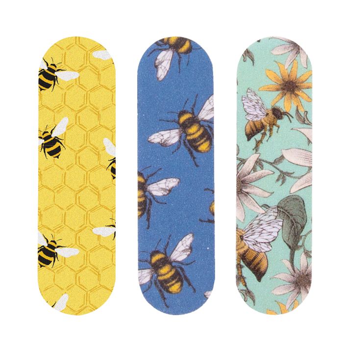 Nail Files Set of 6 - Bees