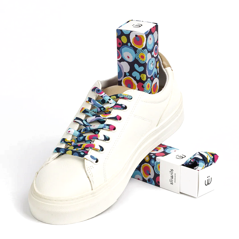 Sliwils Shoelaces - Fleur Bleue Fantasy