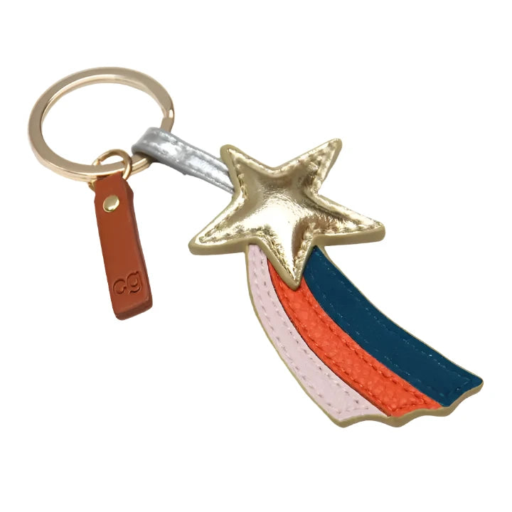 CG Vegan Leather Novelty Keyring  - Shine Bright