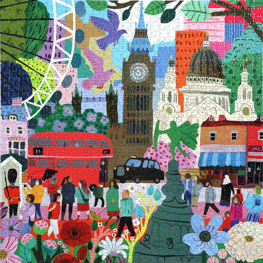 1000pc Puzzle - London Life