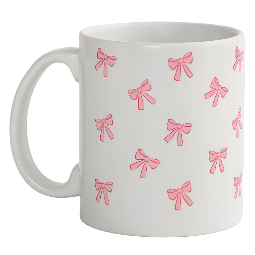 Pippy Post Mug - Coquette Bows Pink