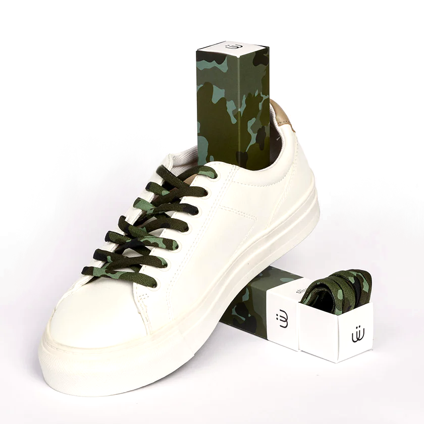 Sliwils Shoelaces - Army Green