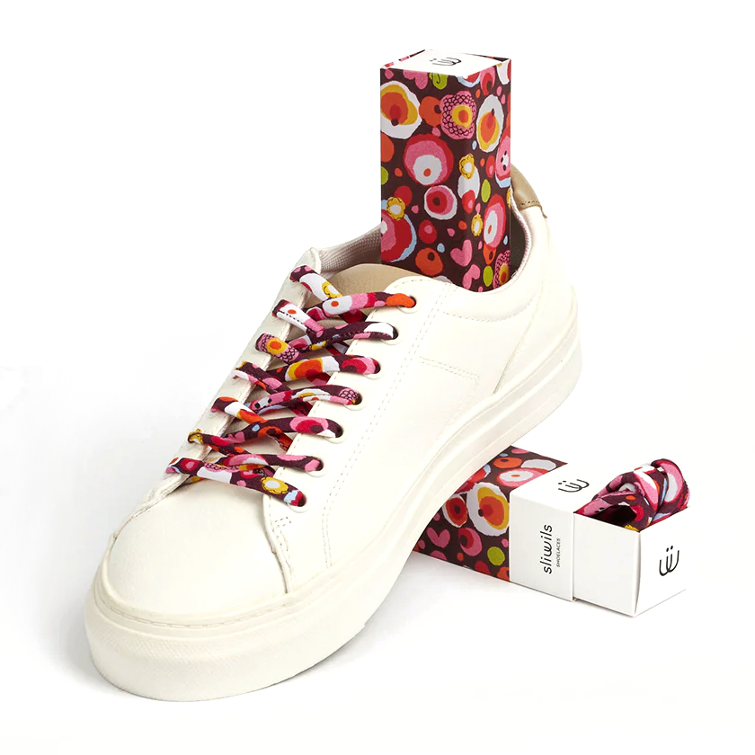 Sliwils Shoelaces - Fleur Rouge Fantasy