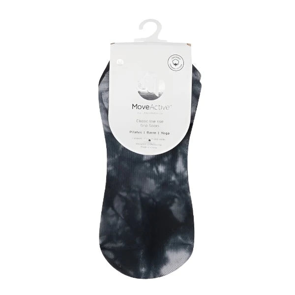 Classic Low Rise Grip Socks - Milky Way Tie-Dye