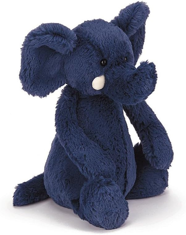 Bashful Elephant - Blue Medium