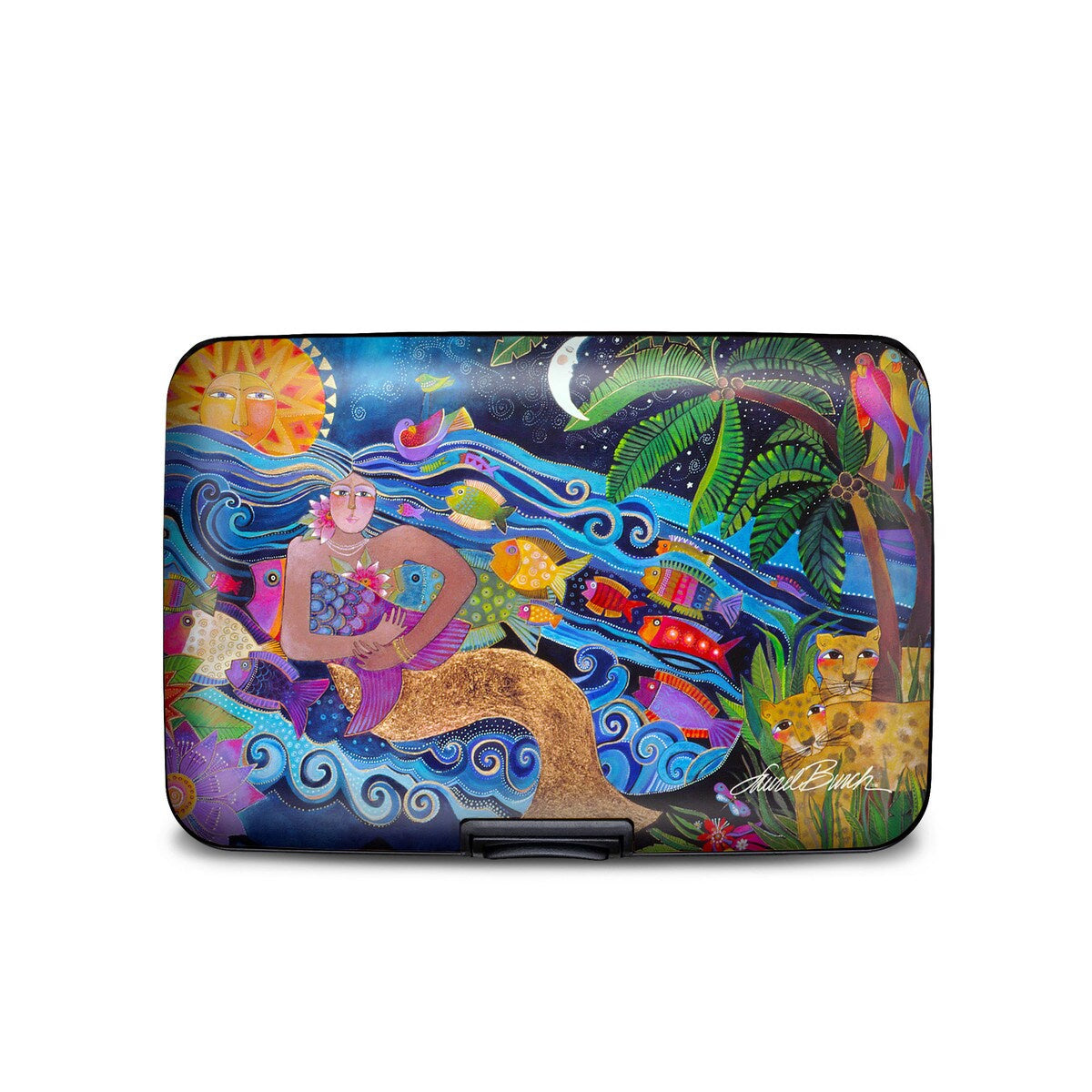 Armoured Wallet - Laurel Burch, Sea Goddess