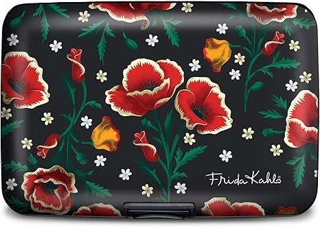 Armoured Wallet - Frida Kahlo, Poppies