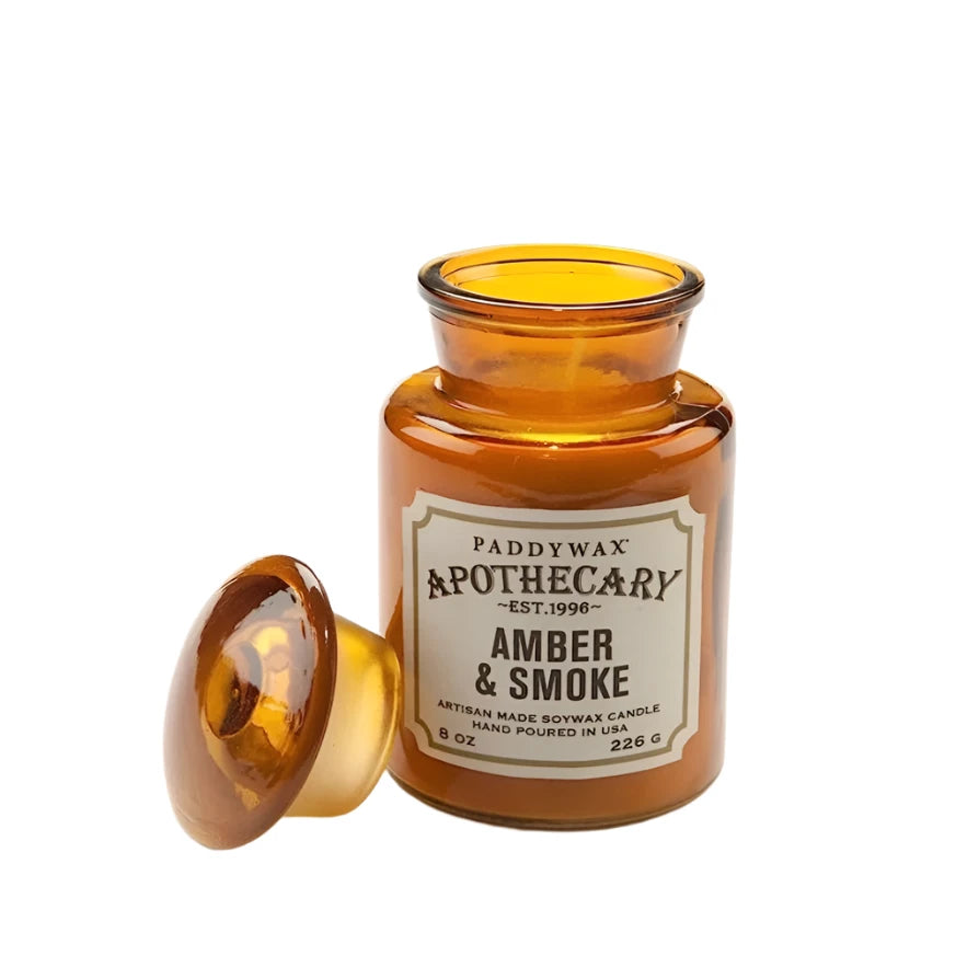 Apothecary Candle - Amber & Smoke