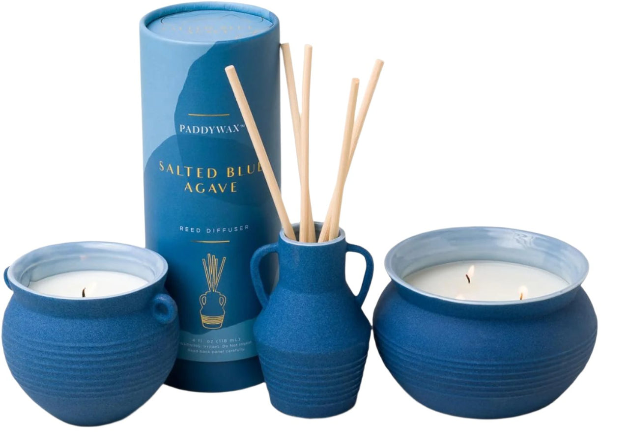 Santorini Candle - Salted Blue Agave