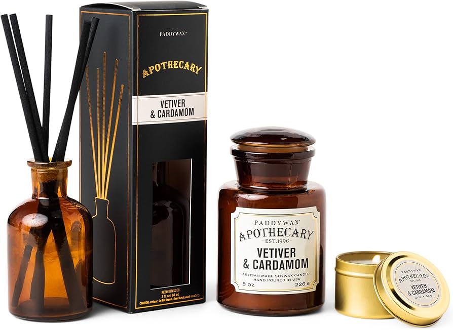 Apothecary Diffuser - Vetiver & Cardamom