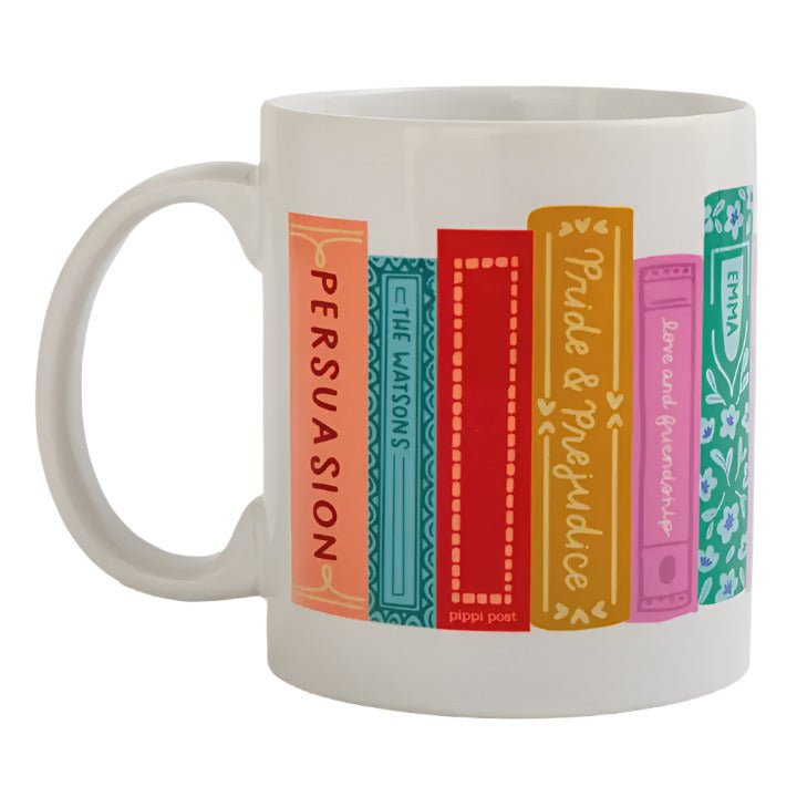 Pippy Post Mug -Jane Austen Books