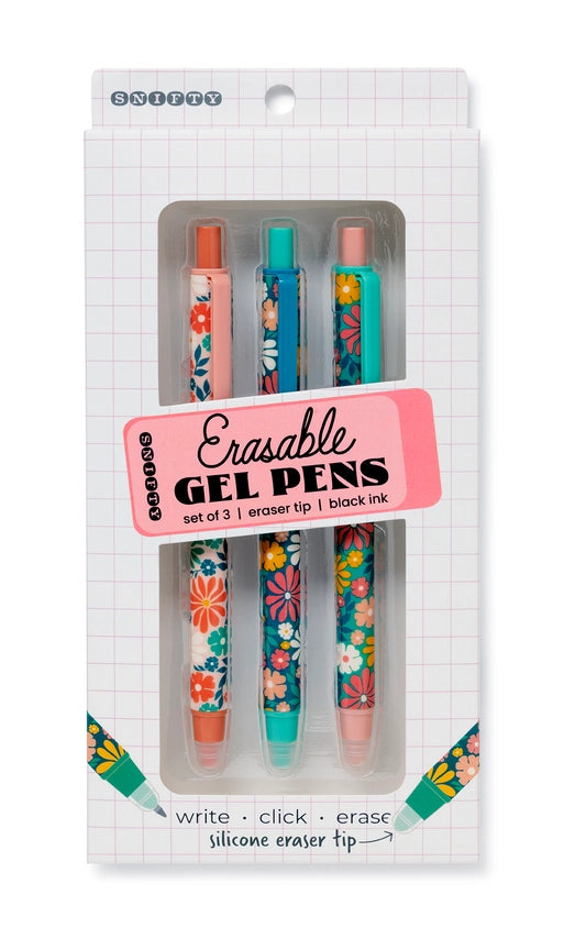 Erasable Gel Pen Set - Bloom