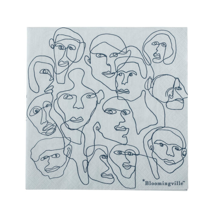 Faces Napkin