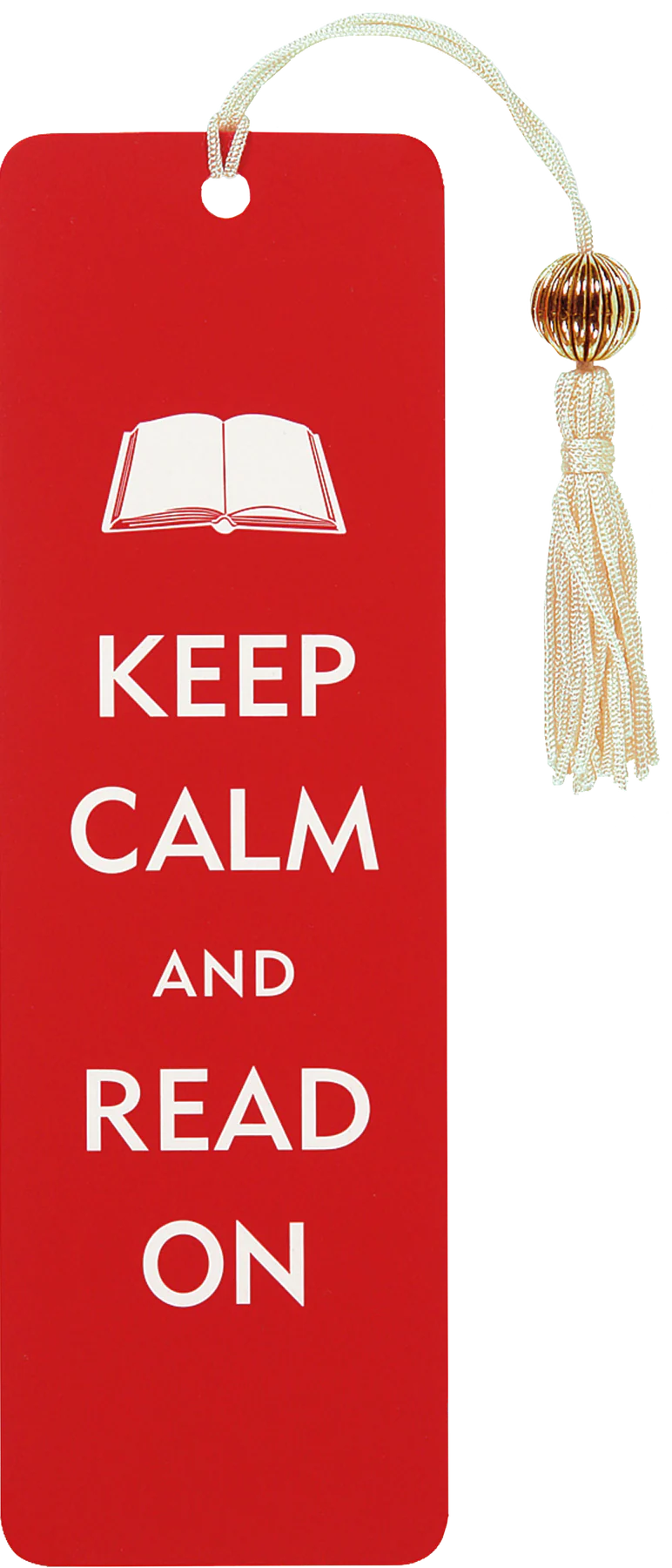 Beaded Bookmark - Keep Calm and Read On