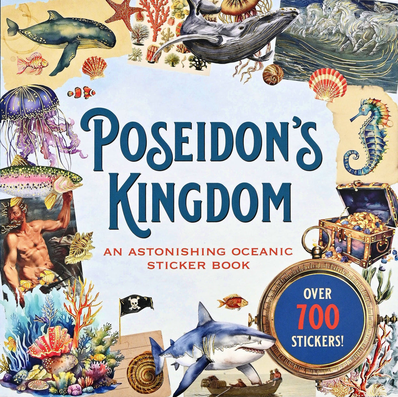 Poseidon's Kingdom Sticker Book