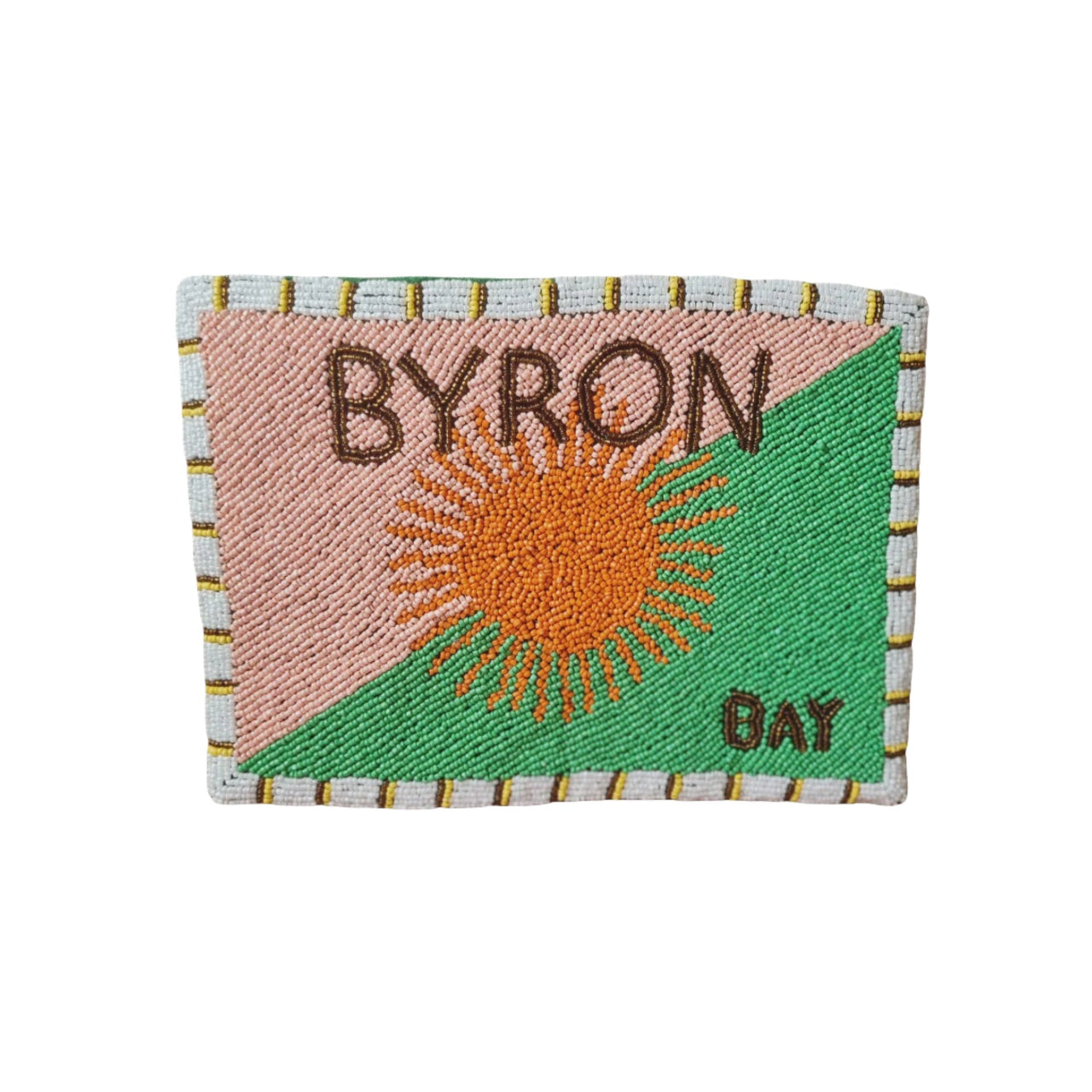 Byron Bay Beaded Clutch Bag