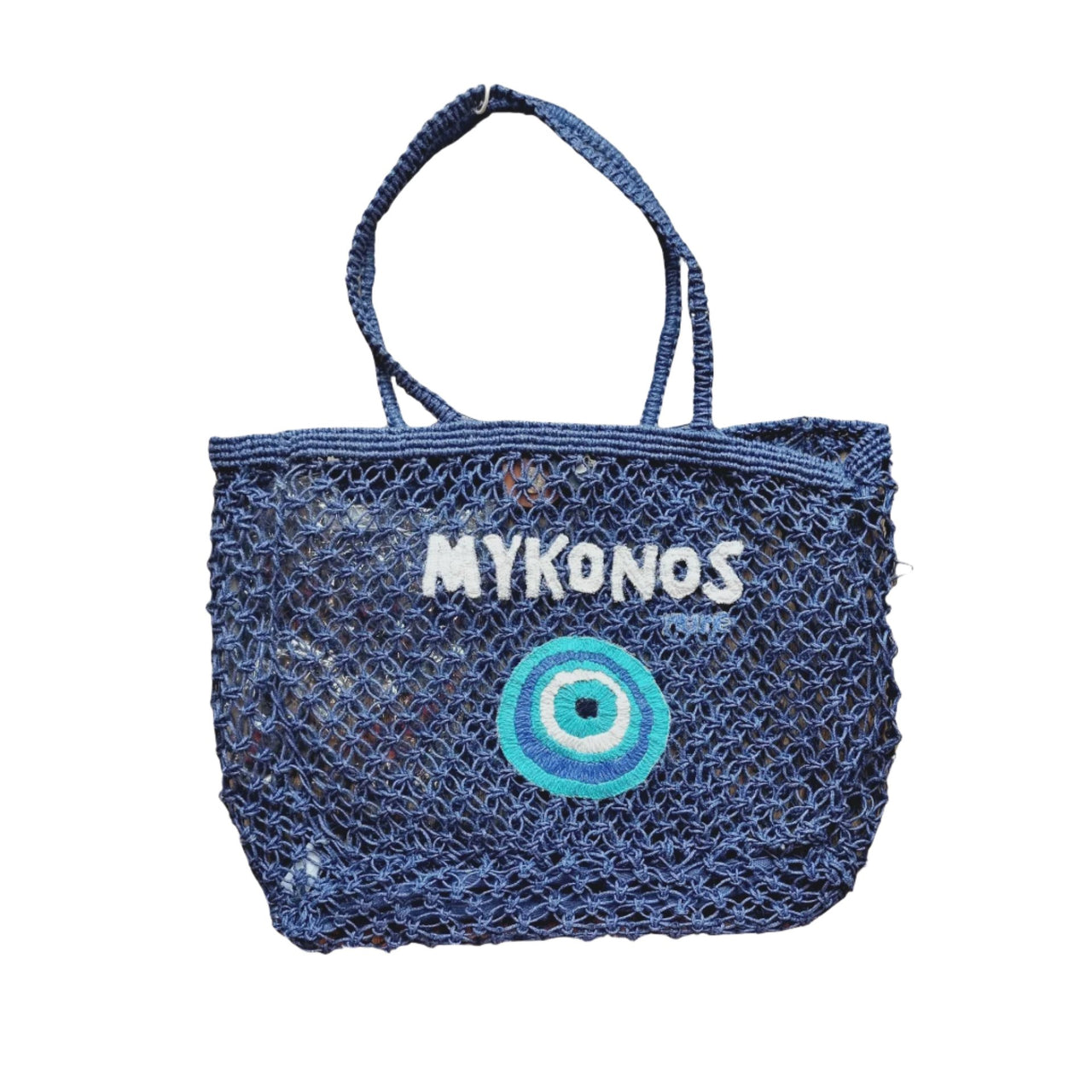 Jute Tote Bag - Mykonos