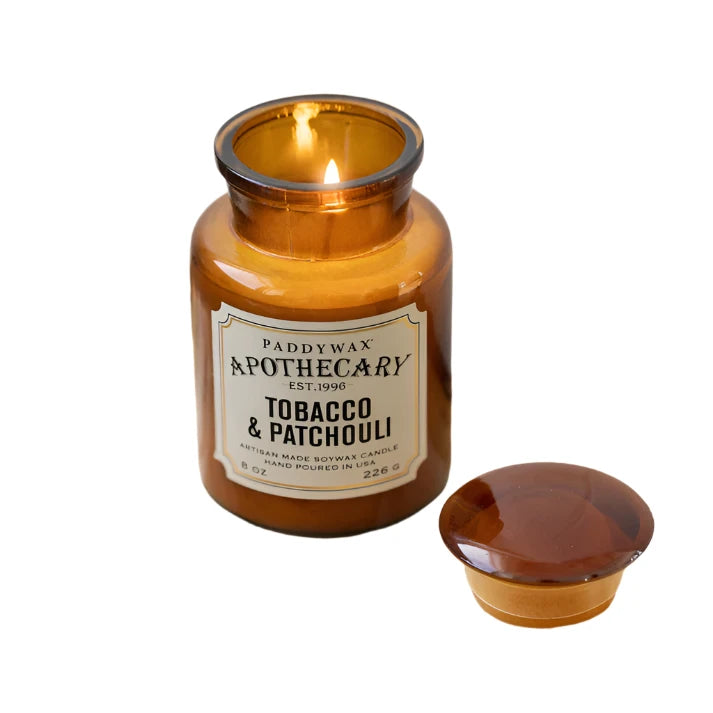 Apothecary Candle - Tobacco & Patchouli