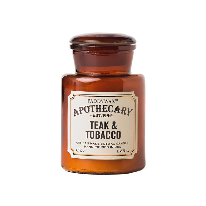 Apothecary Candle - Teak & Tobacco