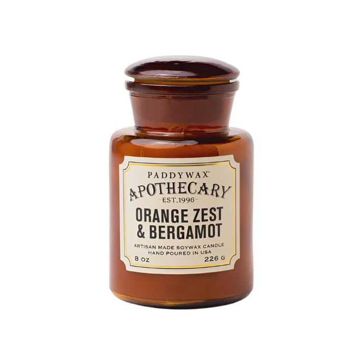 Apothecary Candle - Orange Zest & Bergamot