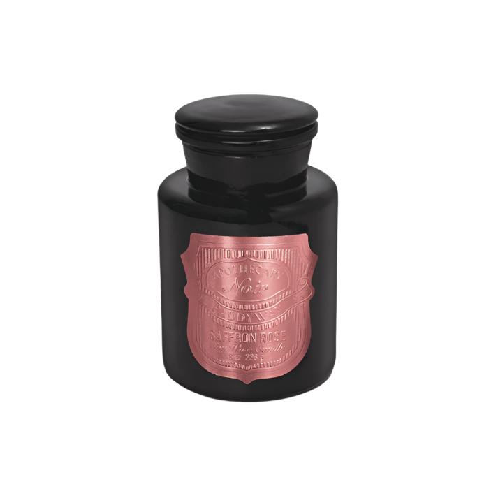 Apothecary Noir Candle - Saffron Rose