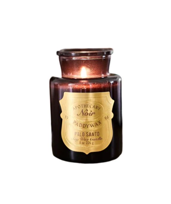 Apothecary Noir Candle - Palo Santo