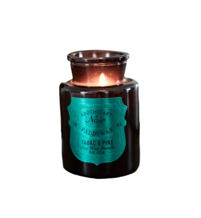 Apothecary Noir Candle - Tabac & Pine