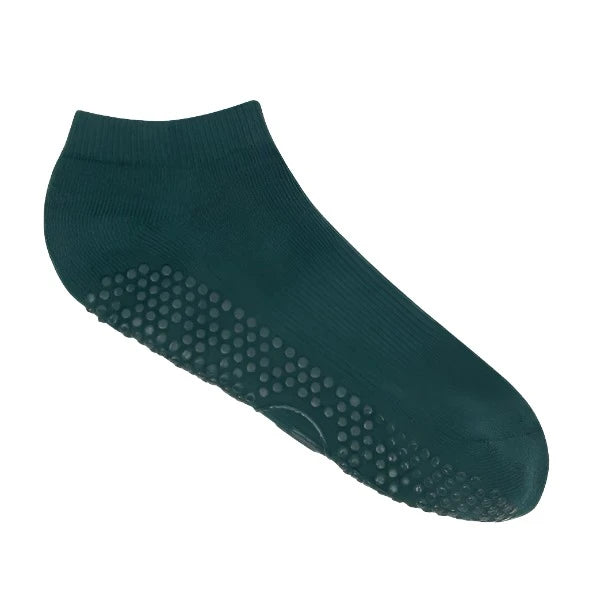 Classic Low Rise Grip Socks - Forest