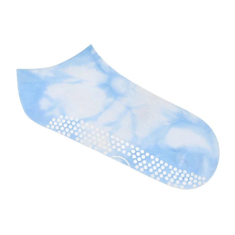 Classic Low Rise Grip Socks - Maui Tie-Dye