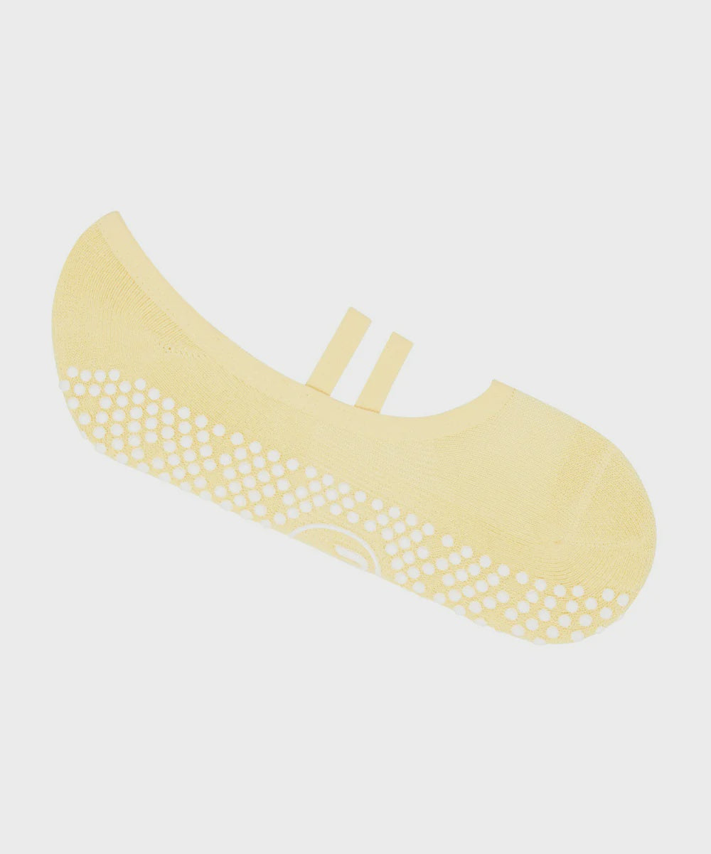 Ballet Grip Socks - Limoncello