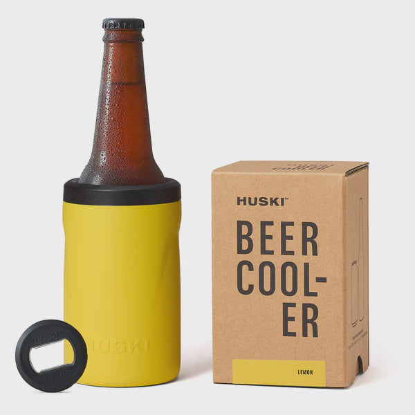 Insulated Beer Cooler - Lemon