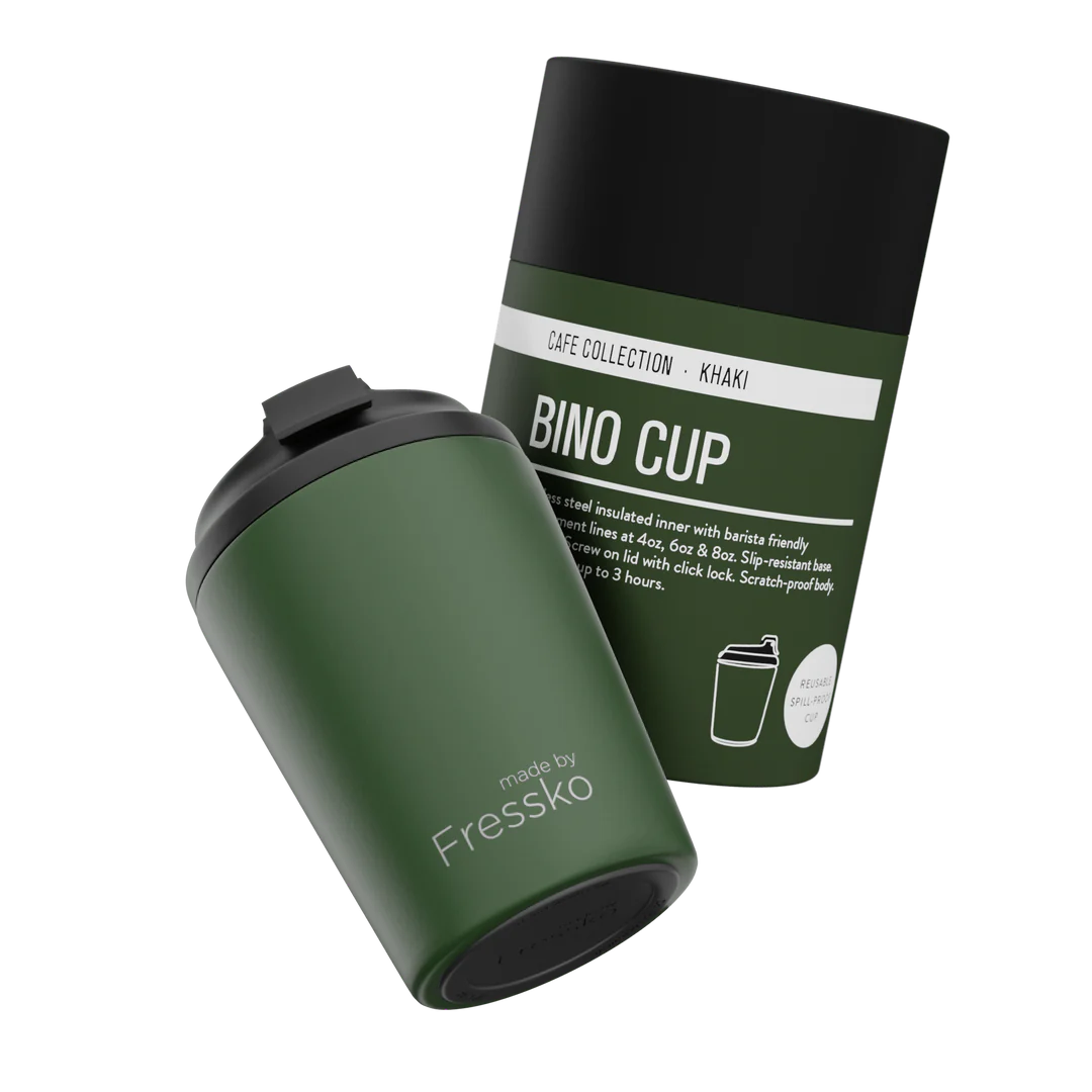 Bino Cup 8oz - Khaki