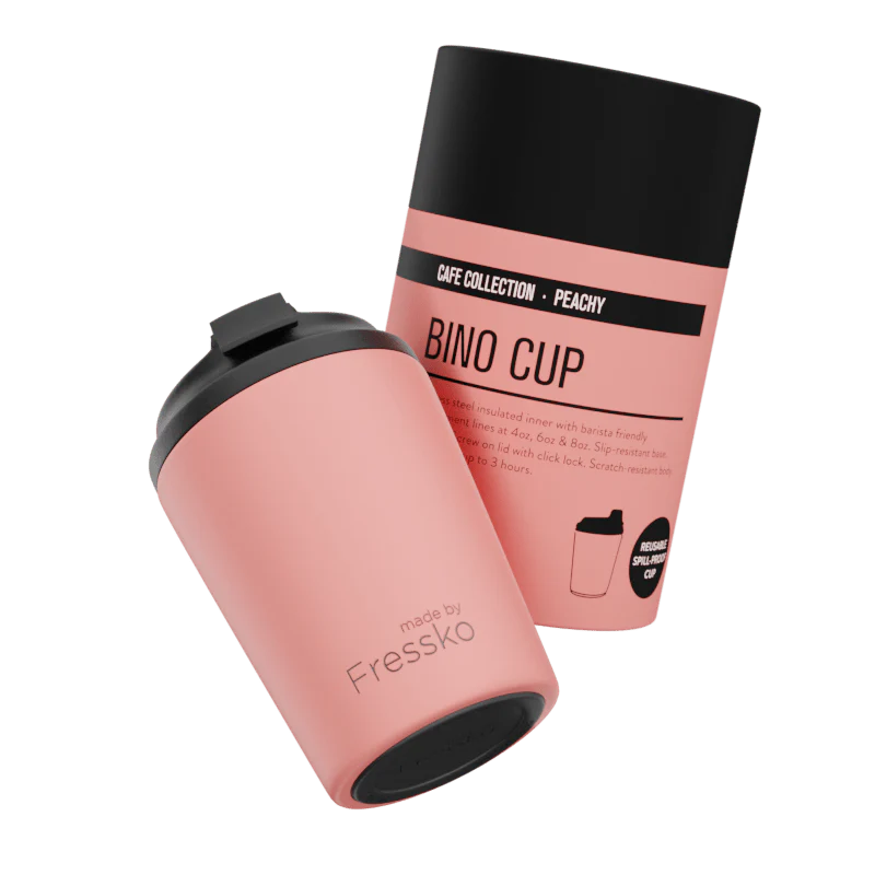 Bino Cup 8oz - Peachy