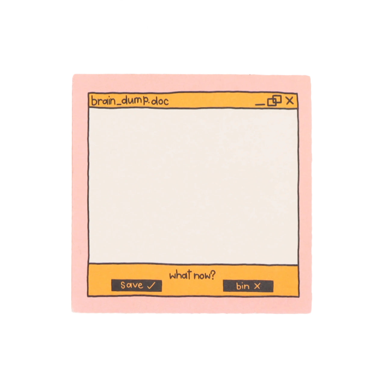 Memo Pad - Brain Dump