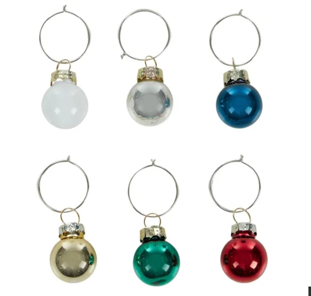 Glass Bauble Charms in Box