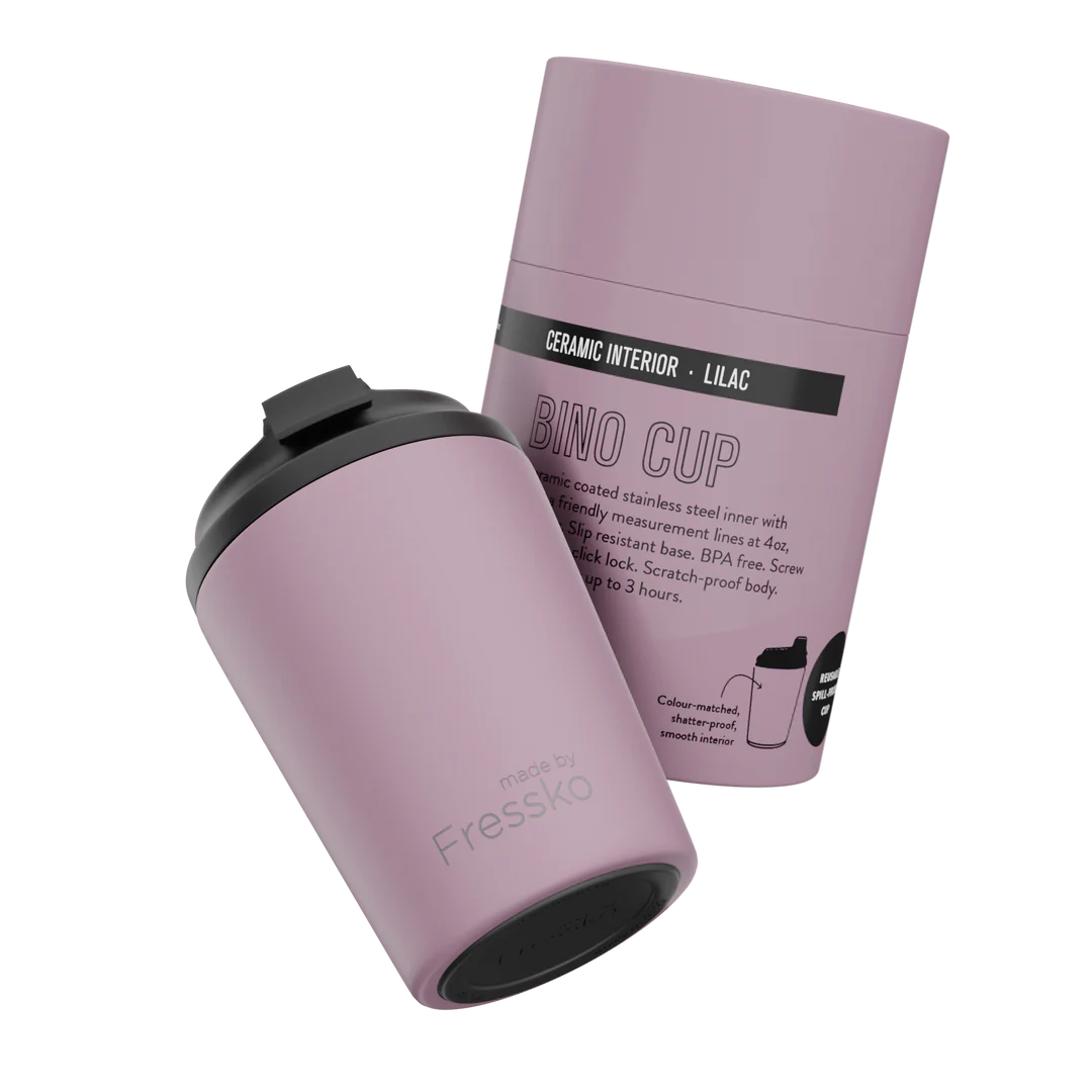 Bino Cup Ceramic 8oz - Lilac