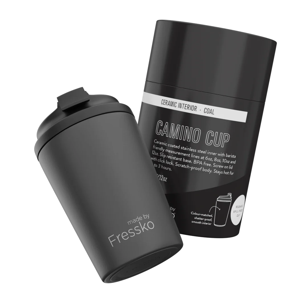 Camino Cup Ceramic 12oz - Coal